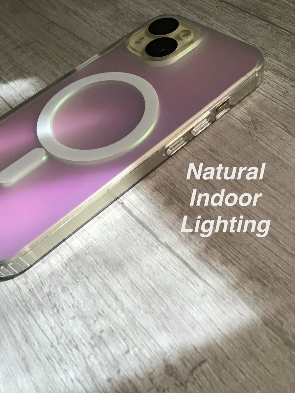 Waterfall iPhone 15 phone Case Cover Holographic Soft/hard iridescent MagSafe